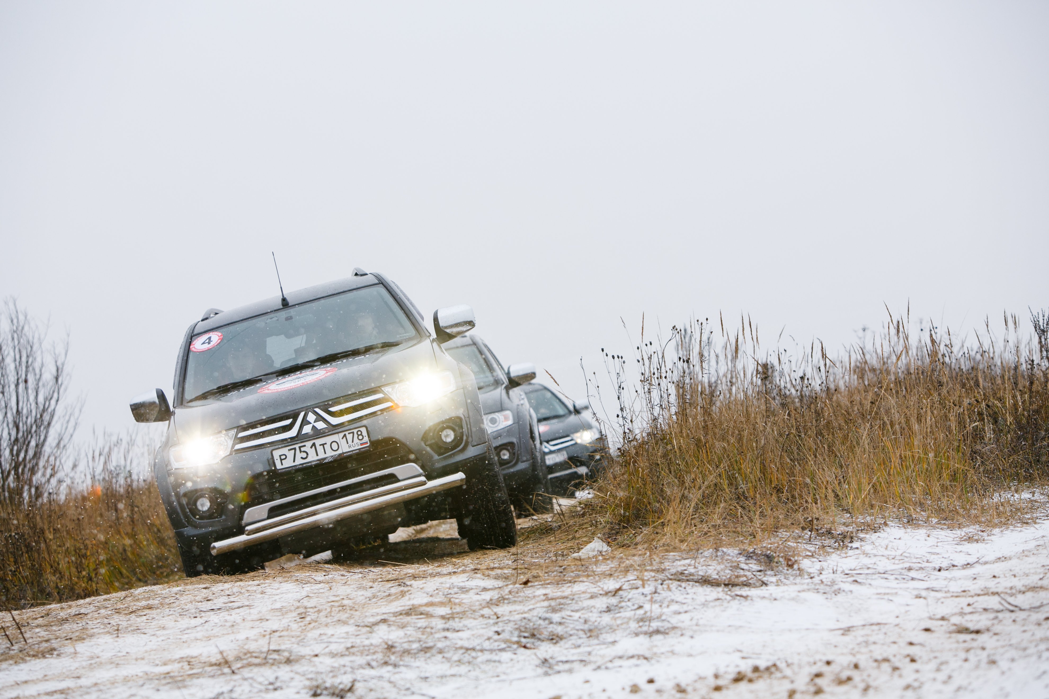 Тест драйв Mitsubishi  в Туутари Парке