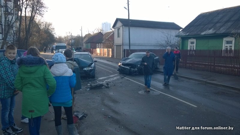 Массовая авария в Белоруссии