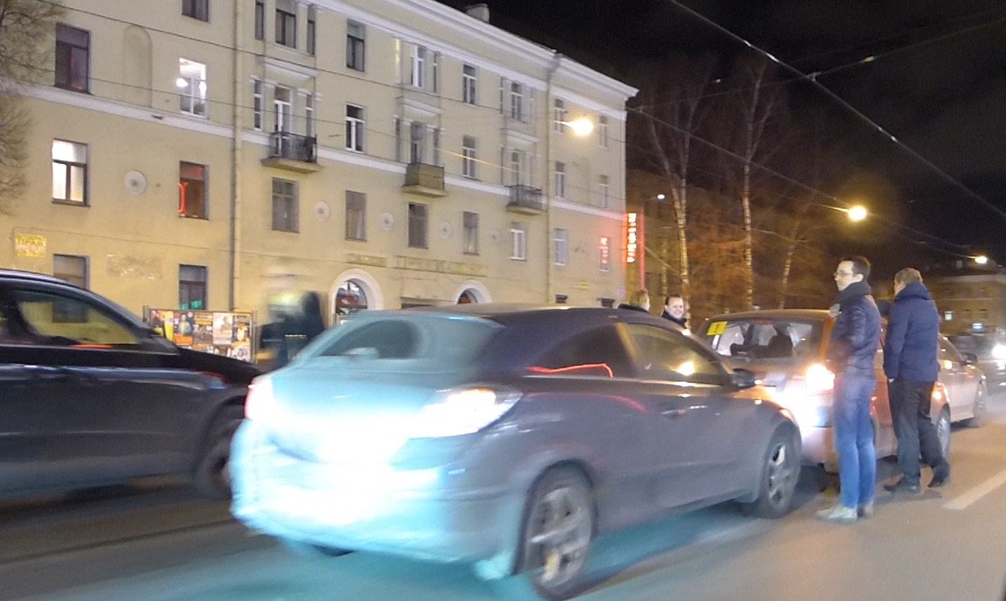 Массовое ДТП на проспекте Энгельса