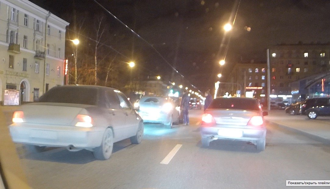 Массовое ДТП на проспекте Энгельса