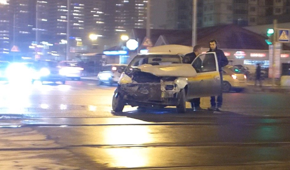 ДТП на проспекте Просвещения