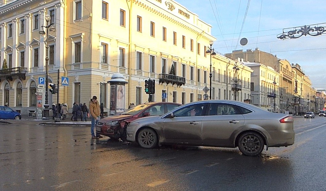 ДТП на Невском проспекте