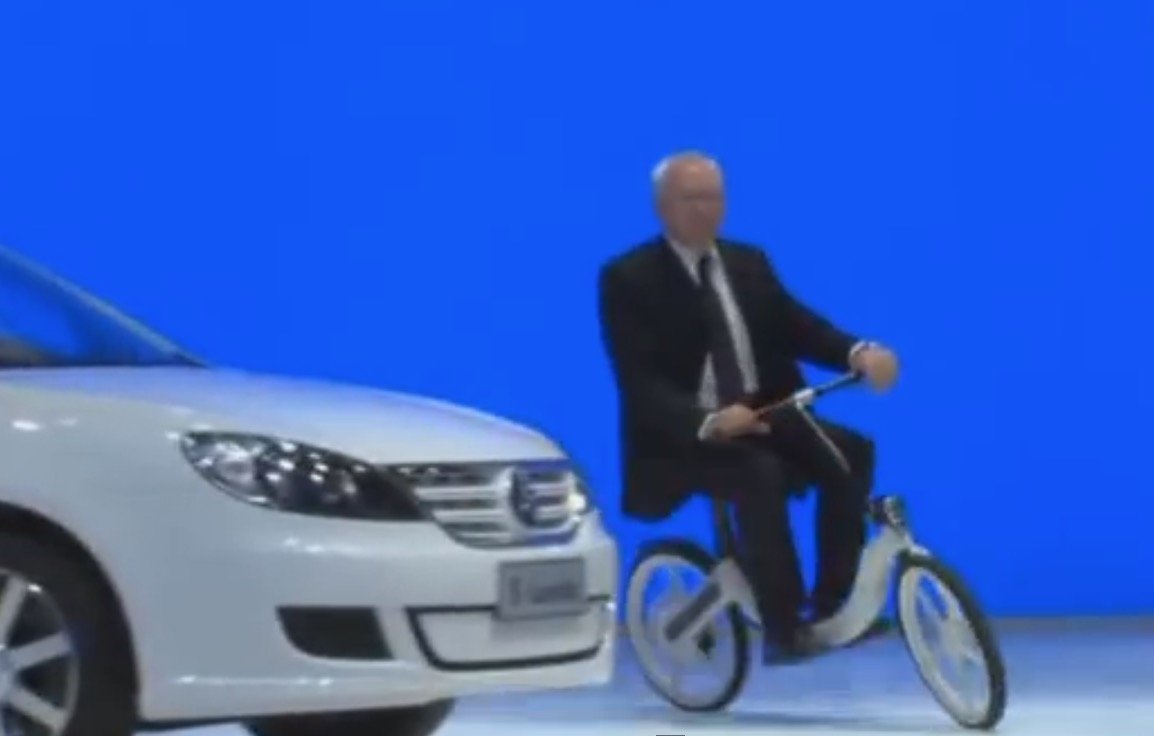Складной электровелосипед от Volkswagen способен проехать 20 км без подзарядки Электровелосипед