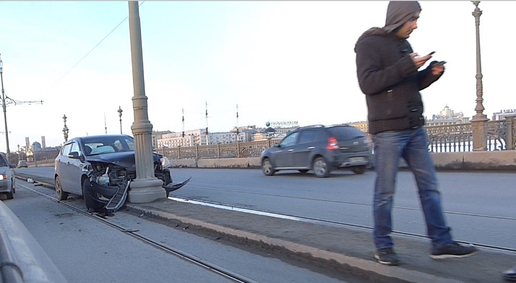 ДТП на Троицком мосту