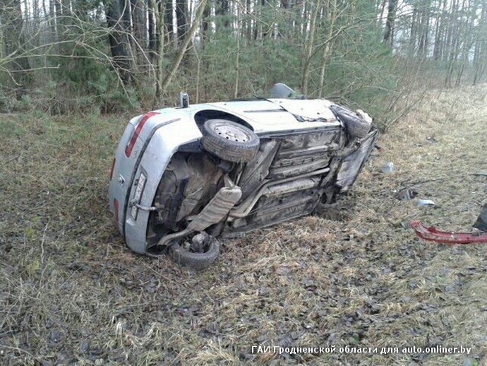 Лобовое столкновение в Гродненской области