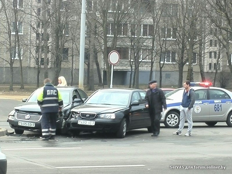 Белоруссия, авария на серебрянке 25.03.2015 утро