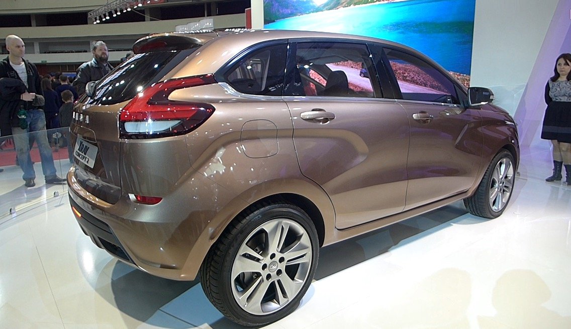 ВАЗ LADA Xray - выставка Мир автомобиля 2015
