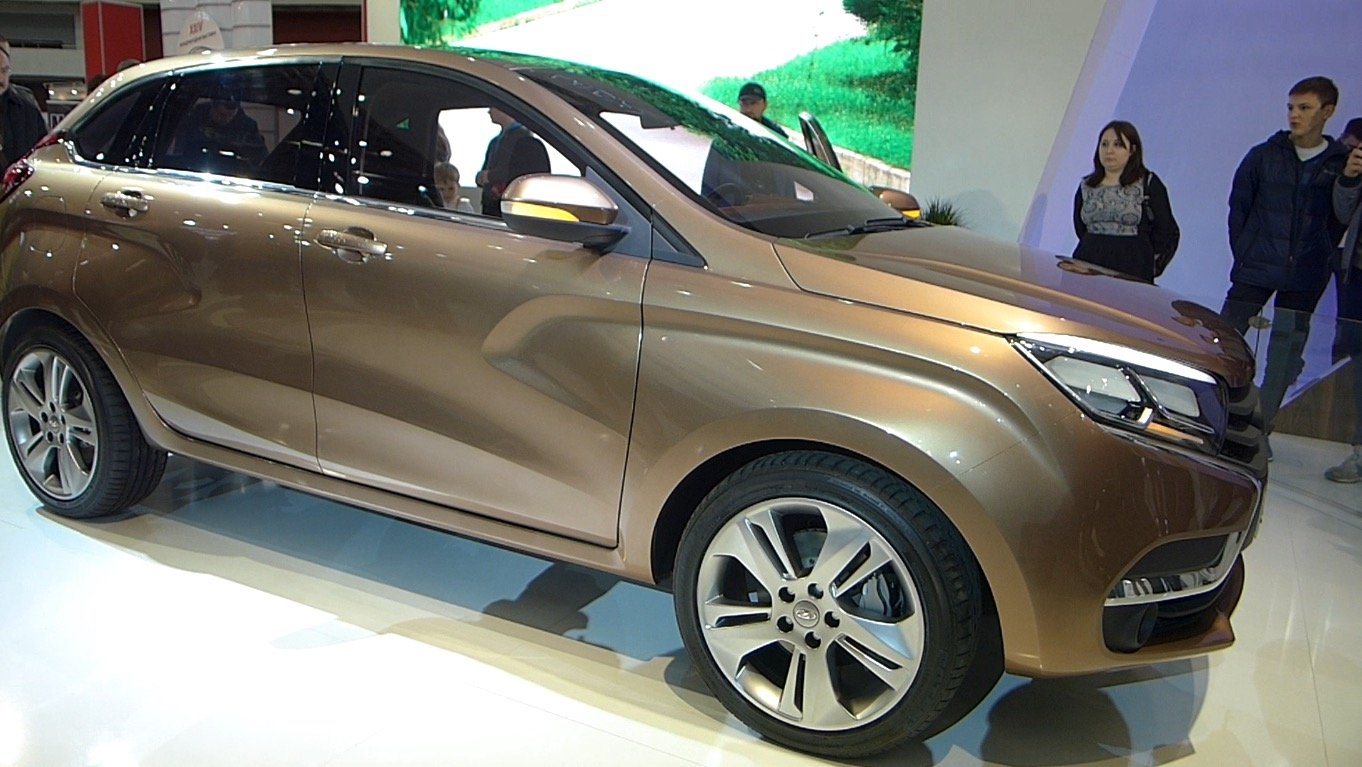 ВАЗ LADA Xray - выставка Мир автомобиля 2015
