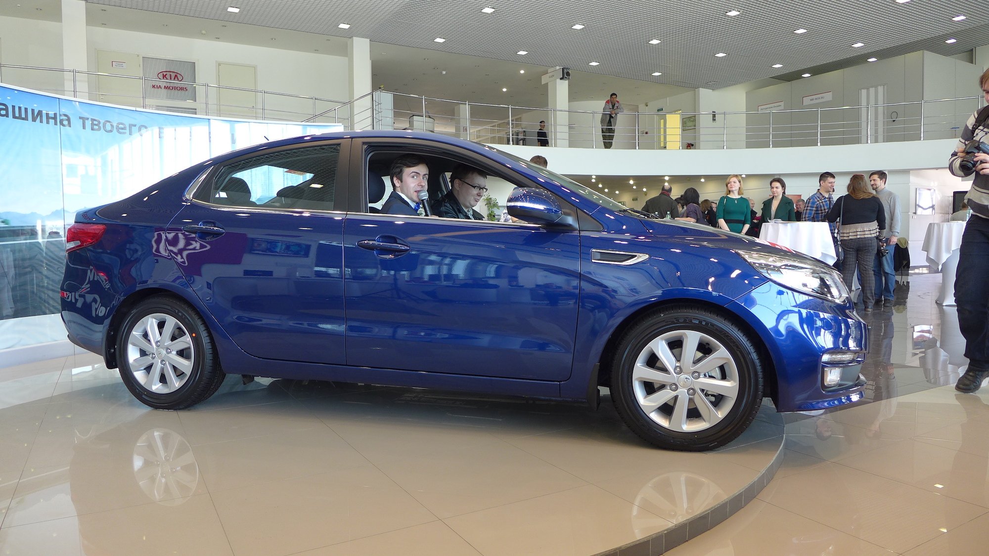 Новый Kia Rio - презентация в "Kia Шувалово"