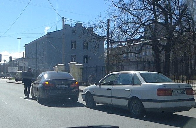 ДТП на проспекте Энгельса у Светлановской площади