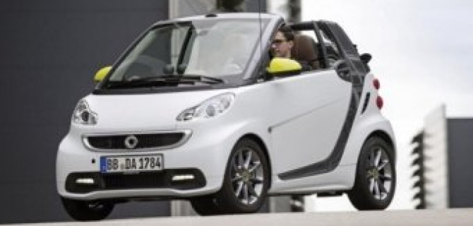 В сентябре во Франкфурте представят новый кабриолет Smart Fortwo