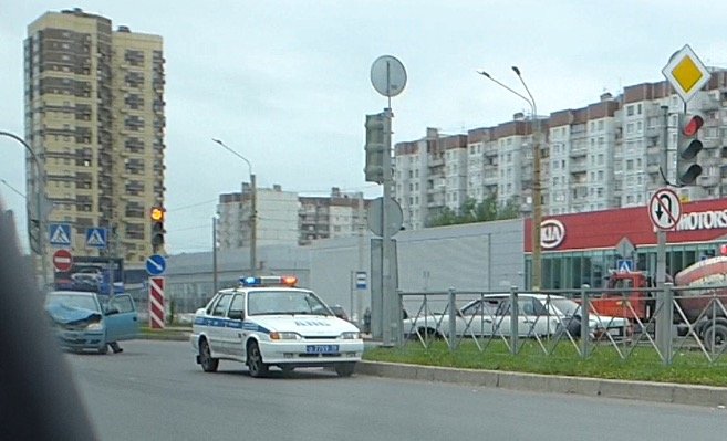 ДТП на Выборгском шоссе