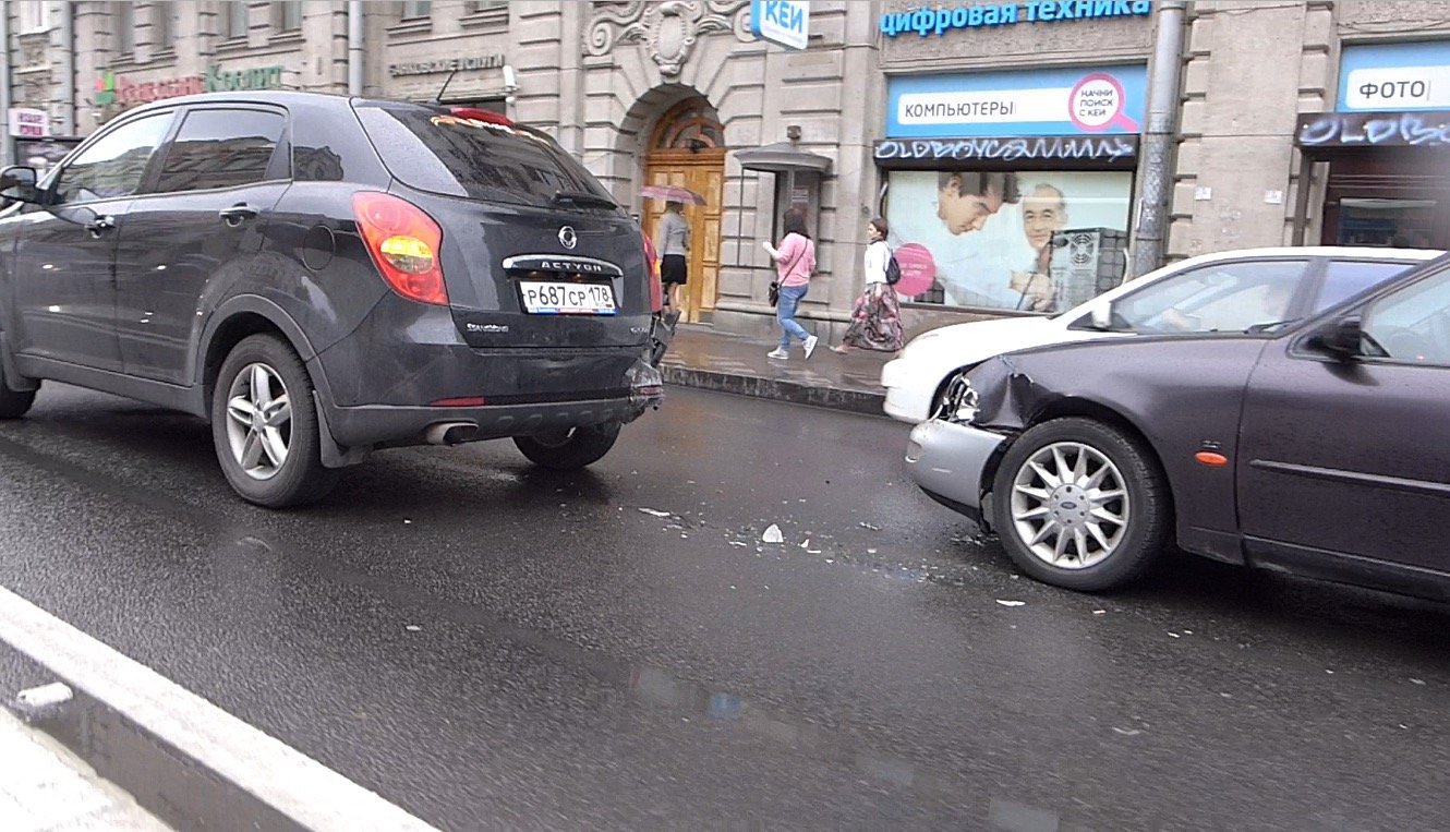 ДТП на Каменноостровском проспекте