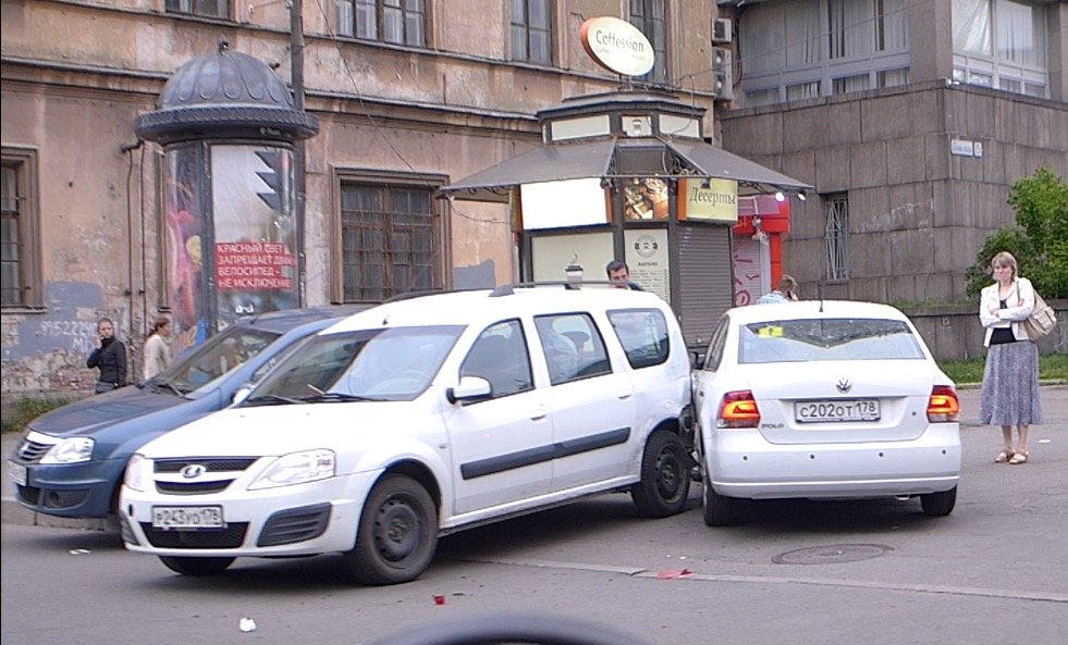 ДТП на улице Академика Лебедева