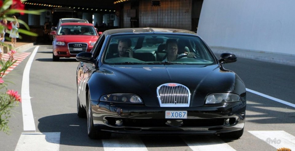 В Монако замечен прототип Bugatti EB112 Bugatti EB112 1.jpg