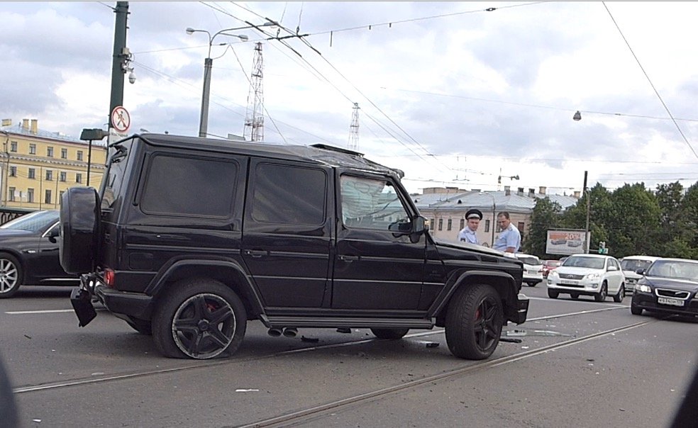 ДТП на Гренадерском мосту