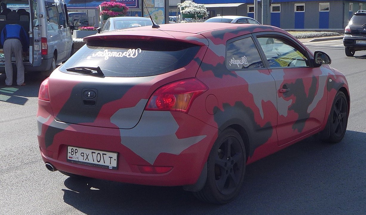 KIA внешний тюнинг