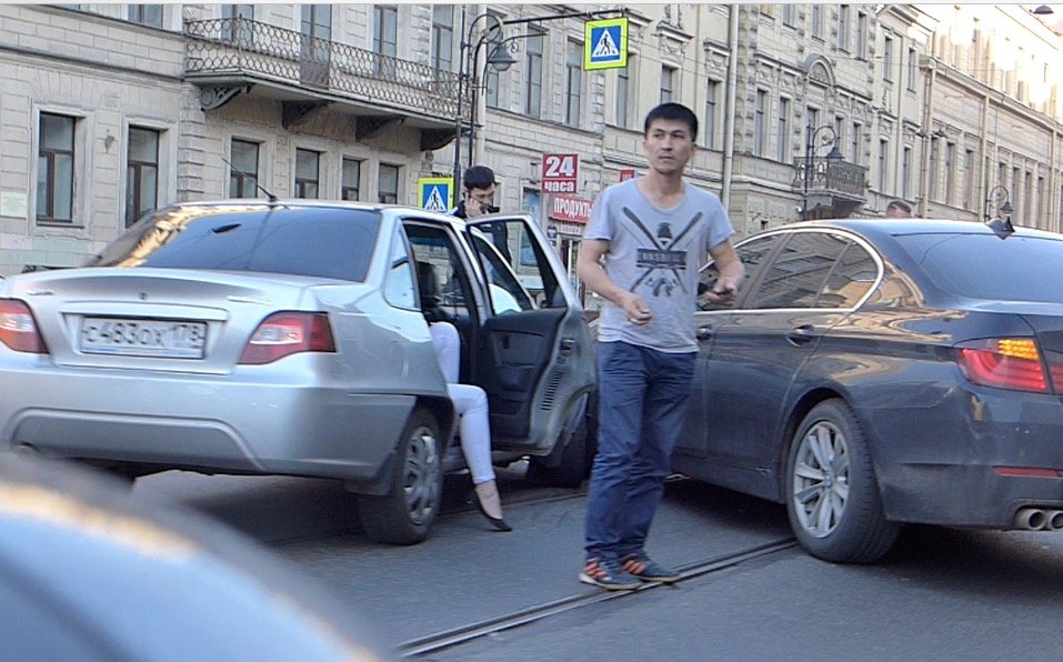ДТП на развороте на Литейном проспекте