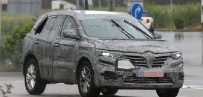 Первые фото нового кроссовера Renault на базе X-Trail