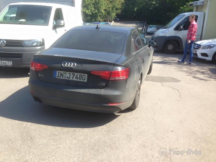 Audi А4 spy moscow 2jpg