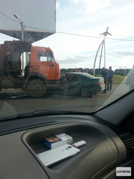 Смертельное ДТП в Саранске: КАМАЗ и Opel.jpg