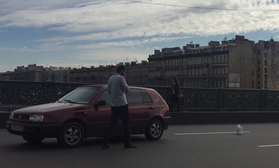 ДТП на Литейном мосту