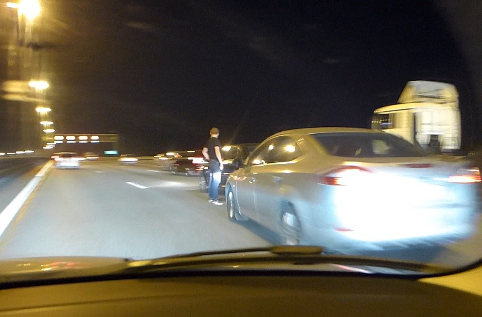 ДТП на КАД без пострадавших