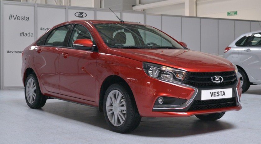 Производство Lada Priora остановлено Lada Vesta.jpg