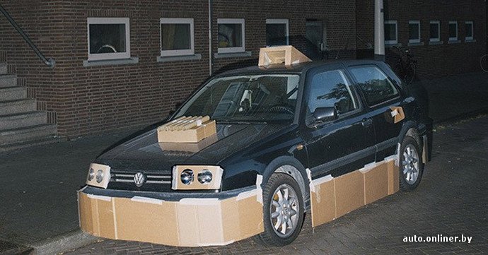 "Картонный" евро-тюнинг легковых автомобилей. Европейские тенденции в стайлинге. Внешний тюнинг