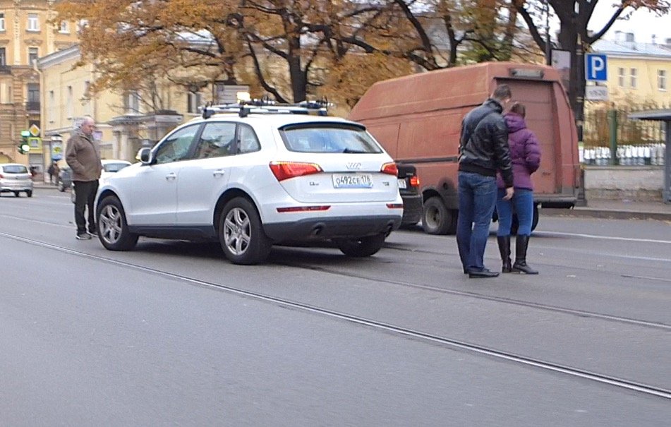 Неудачный разворот на Литейном проспекте