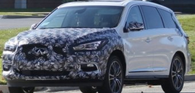 Обновленный Infiniti QX60 заснят на тестах
