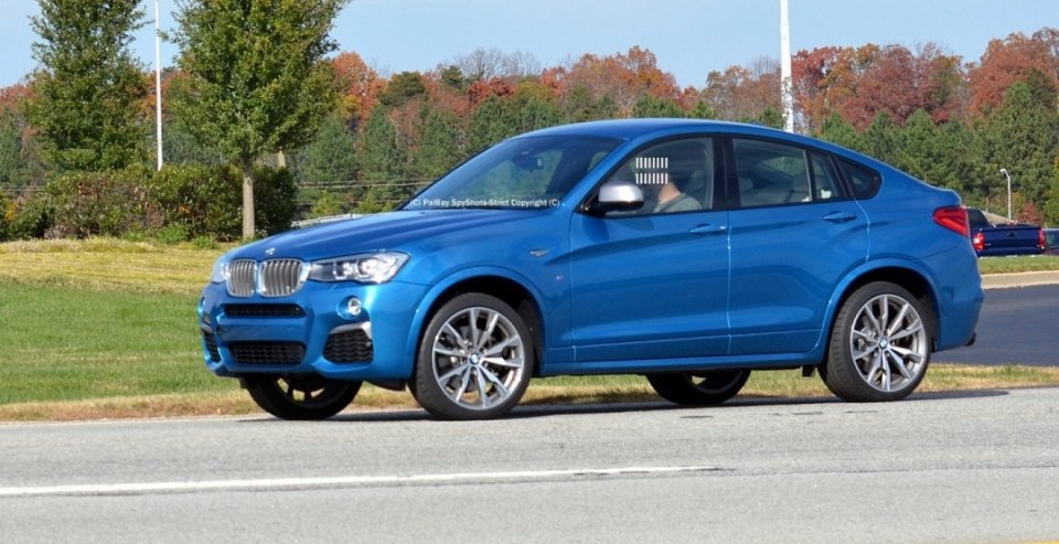 Появились фото нового поколения BMW X4 M40i Появились фото нового поколения BMW X4 M40i 3.jpg