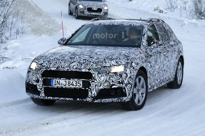 На дорогах замечена новая Audi A4 Allroad (3).jpg