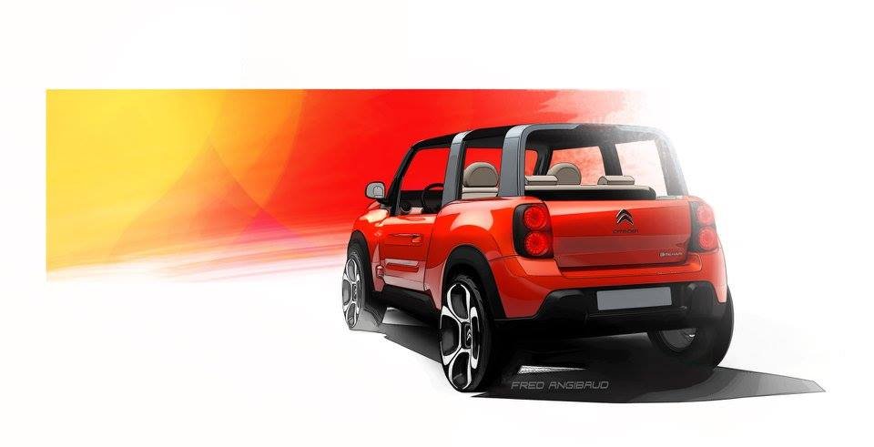 Электрический кабриолет кроссовер Citroen E-Mehari выйдет в 2016 году (3).jpg