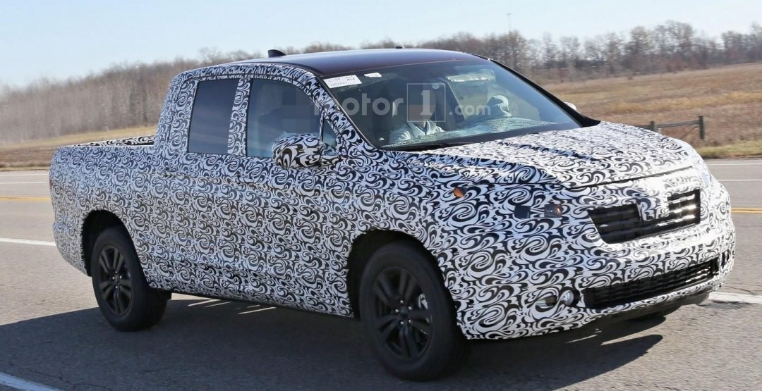 Производитель Honda выложил тизер нового поколения пикапа Ridgeline 1.jpg