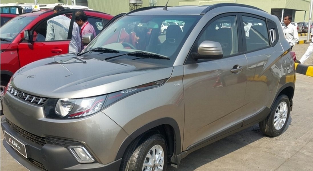 Появились первые фотографии серийного кроссовера Mahindra KUV100 Появились первые фотографии серийного кроссовера Mahindra KUV100 1.jpg