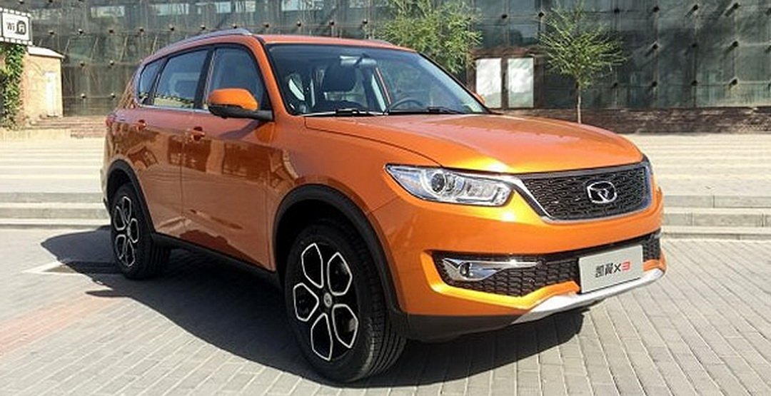 В Сеть выложили фото кроссовера Chery Cowin X3 (3).jpg