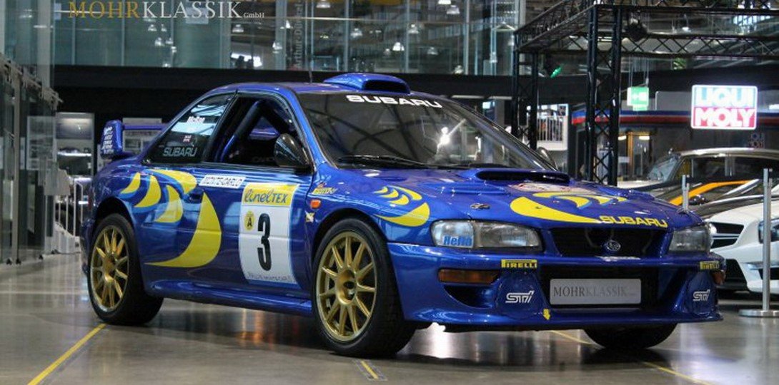 Гоночный автомобиль Subaru Impreza WRC выставлен на продажу в Германии  (1).jpg