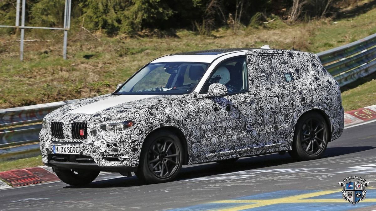 Новое поколение кроссовера BMW X3 замечено на Нюрбургринге (1).jpg