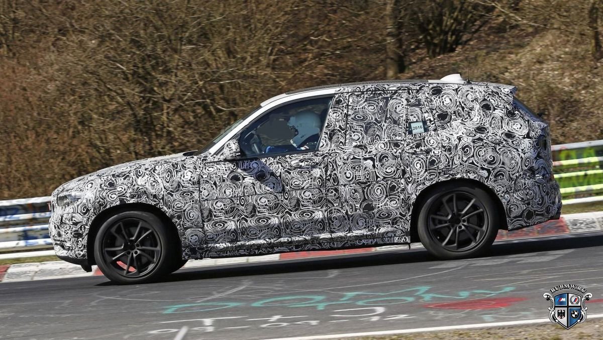 Новое поколение кроссовера BMW X3 замечено на Нюрбургринге (3).jpg
