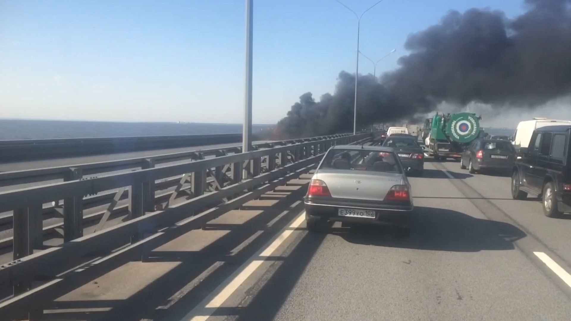 На КАД у Кронштадта выгорел BMW (1).jpg