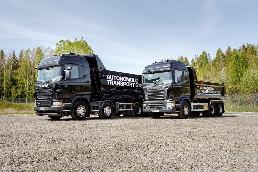 Scania представила автономную транспортную систему