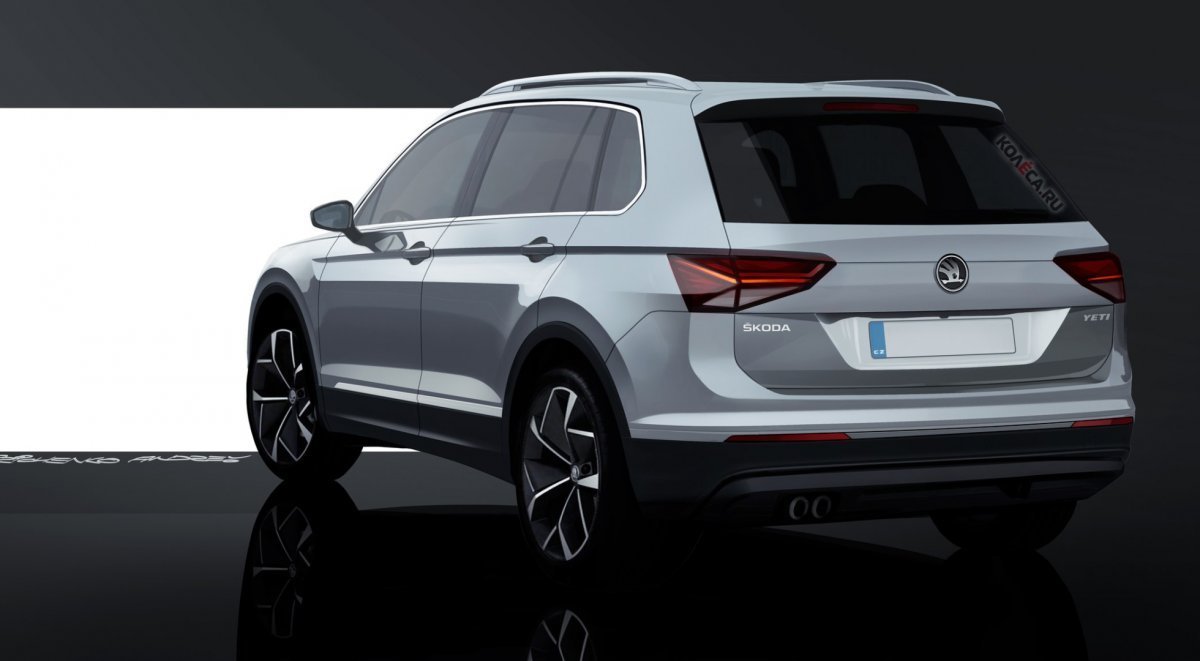 В Сети появились рендеры обновленного Skoda Yeti В Сети появились рендеры обновленного Skoda Yeti (1).jpg
