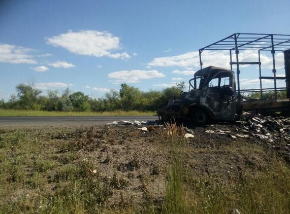 Под Самарой в сгоревшей «Газели» погиб человек (1).jpg