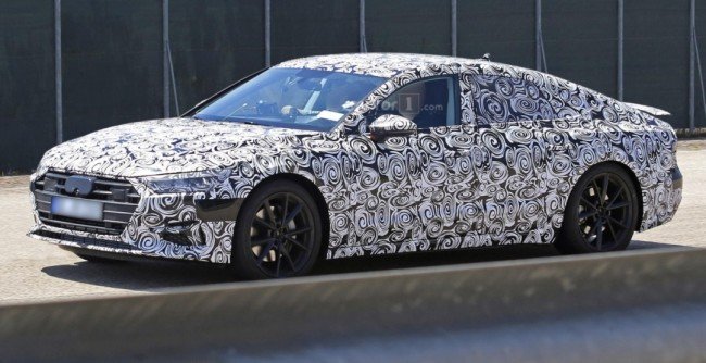 Audi A7 Sportback нового поколения засняли на тестах (2).jpg