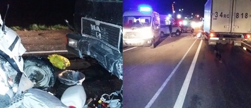 На Кубани в ДТП с грузовиком пострадала семья с детьми (2).jpg