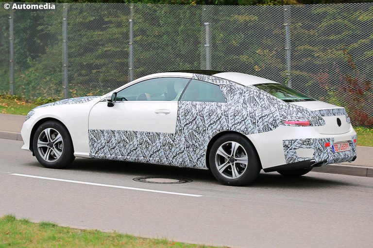 Новый Mercedes E-Class Coupe заснят на тестах (2).jpg
