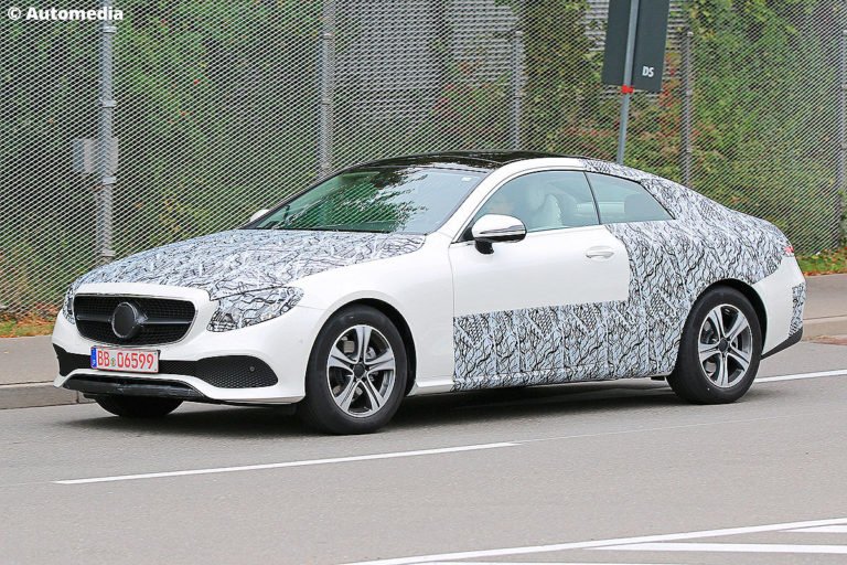 Новый Mercedes E-Class Coupe заснят на тестах (3).jpg