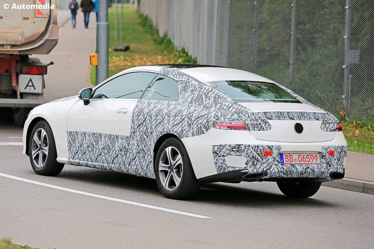 Новый Mercedes E-Class Coupe заснят на тестах (4).jpg