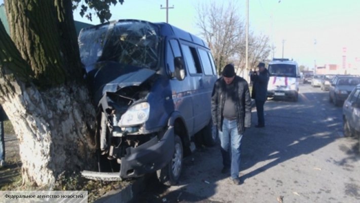 ДТПс маршруткой Грозный 27 октября 2016 г.